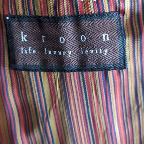 Kroon Men's brown corduroy Causal Sport Coat Size Large (42-44 Inches) - Picture 6 of 6